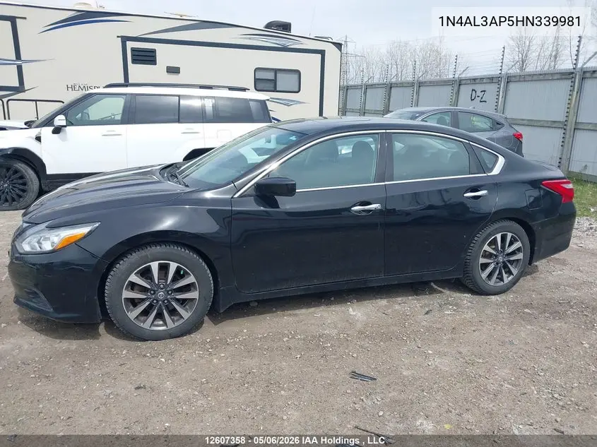2017 NISSAN ALTIMA VIN 1N4AL3AP5HN339981 — фото 13