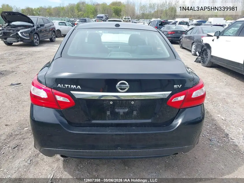 2017 NISSAN ALTIMA VIN 1N4AL3AP5HN339981 — фото 15