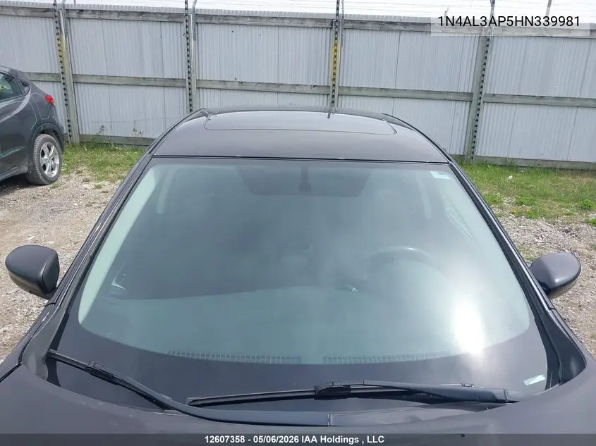 2017 NISSAN ALTIMA VIN 1N4AL3AP5HN339981 — фото 16
