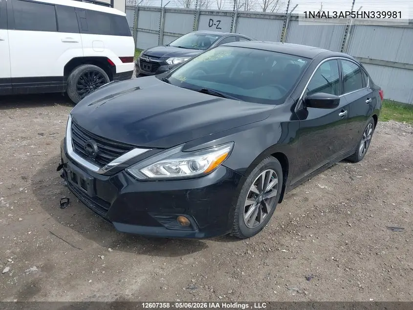 2017 NISSAN ALTIMA VIN 1N4AL3AP5HN339981 — фото 2