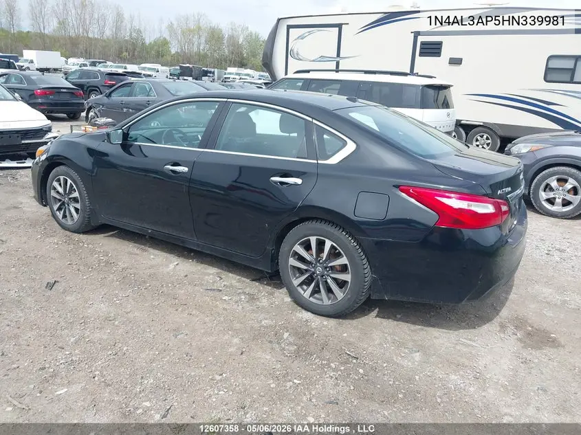 2017 NISSAN ALTIMA VIN 1N4AL3AP5HN339981 — фото 3