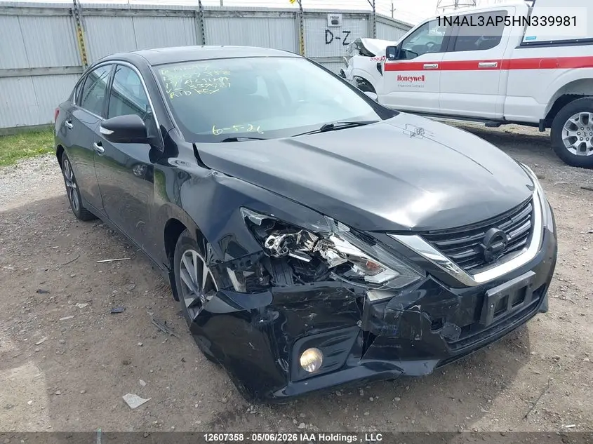 2017 NISSAN ALTIMA VIN 1N4AL3AP5HN339981 — фото 6