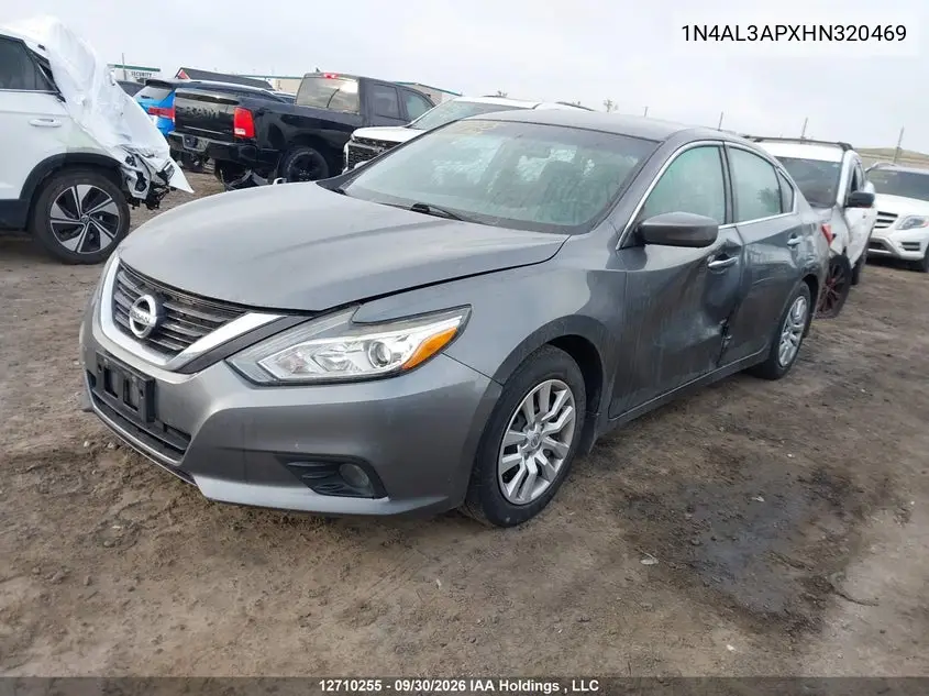 2017 NISSAN ALTIMA VIN 1N4AL3APXHN320469 — фото 2