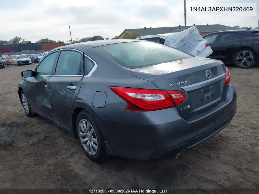 2017 NISSAN ALTIMA VIN 1N4AL3APXHN320469 — фото 3