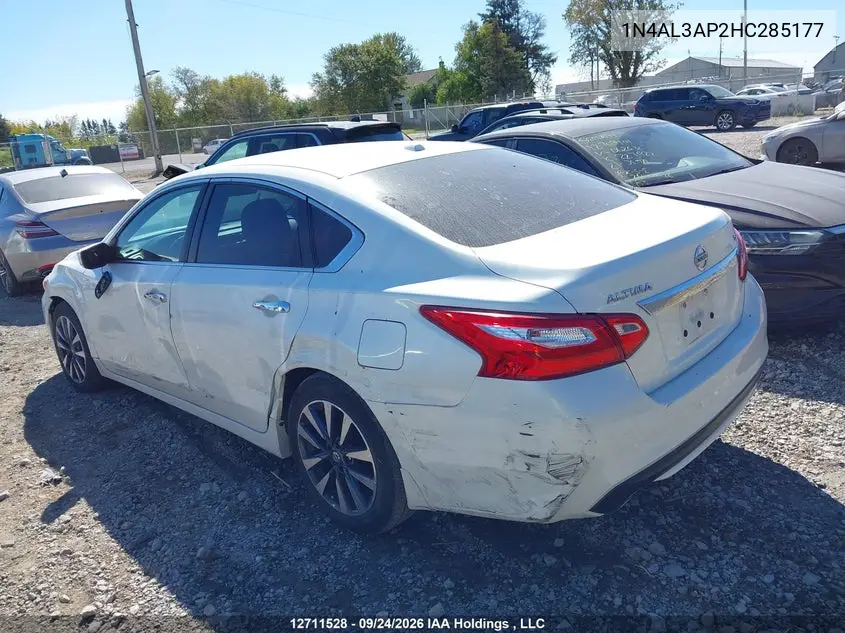 2017 NISSAN ALTIMA VIN 1N4AL3AP2HC285177 — фото 3