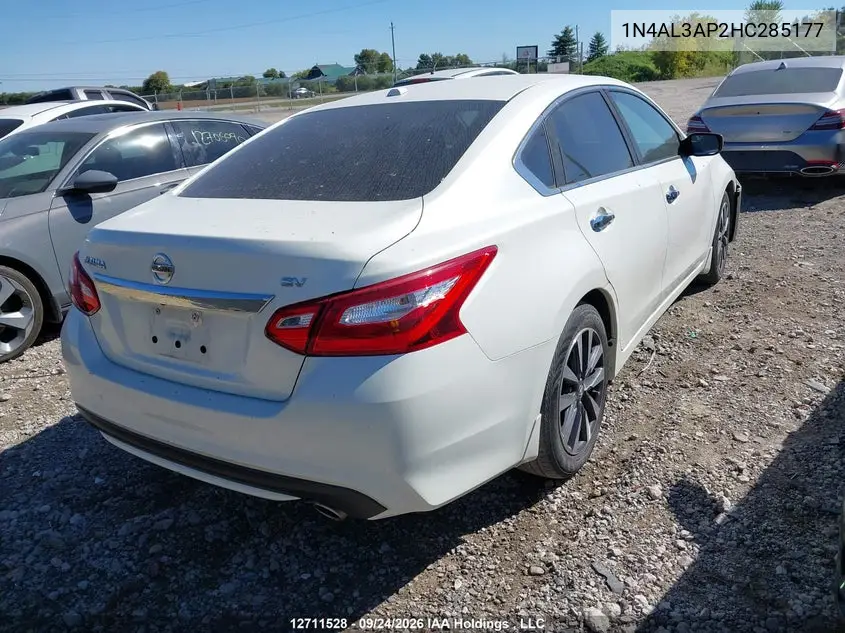 2017 NISSAN ALTIMA VIN 1N4AL3AP2HC285177 — фото 4