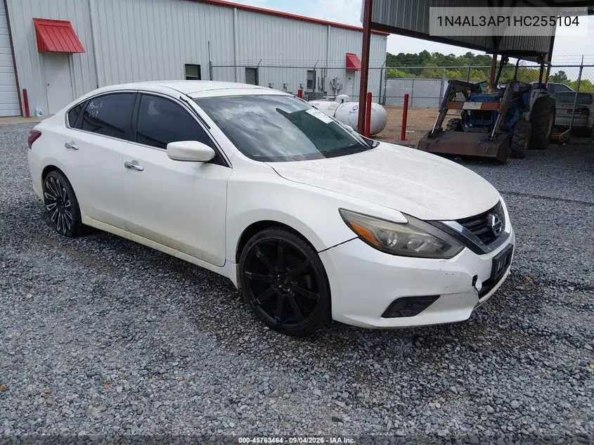 NISSAN ALTIMA 2017, VIN 1N4AL3AP1HC255104