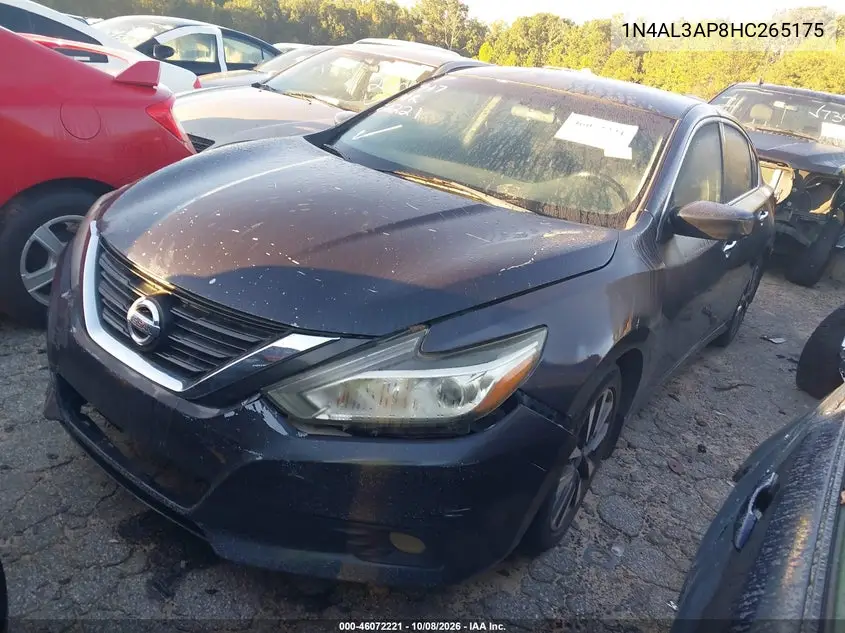 2017 NISSAN ALTIMA VIN 1N4AL3AP8HC265175 — фото 2