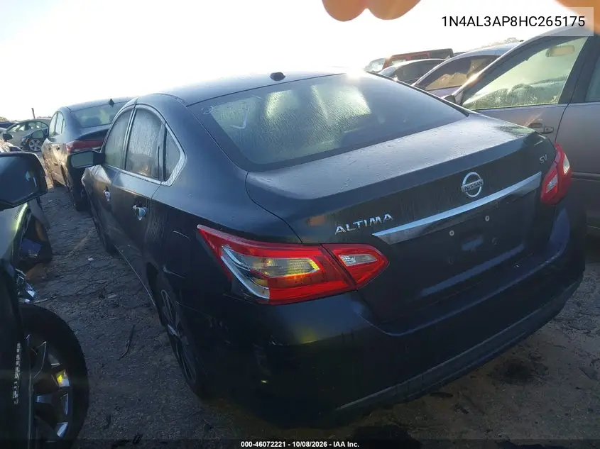 2017 NISSAN ALTIMA VIN 1N4AL3AP8HC265175 — фото 3
