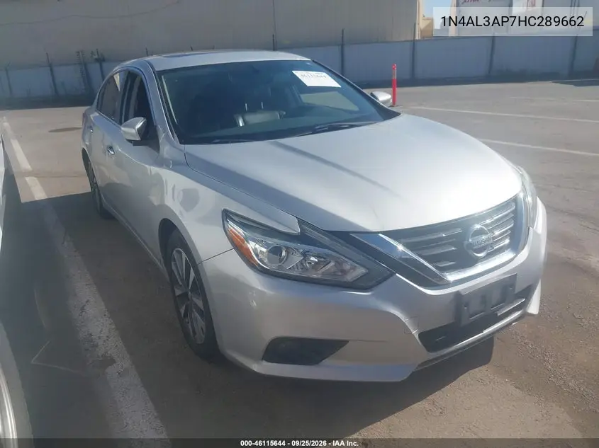 NISSAN ALTIMA 2017, VIN 1N4AL3AP7HC289662