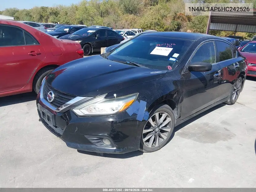 2017 NISSAN ALTIMA VIN 1N4AL3AP6HC242526 — фото 2