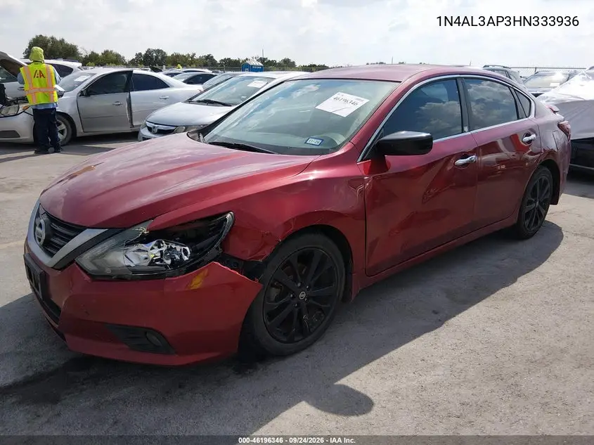 2017 NISSAN ALTIMA VIN 1N4AL3AP3HN333936 — фото 2
