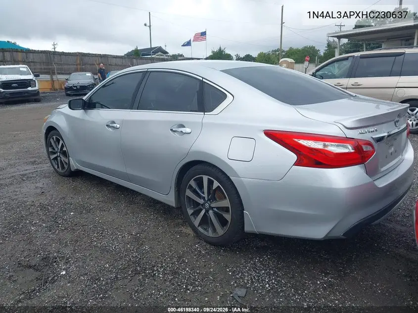 2017 NISSAN ALTIMA VIN 1N4AL3APXHC230637 — фото 3