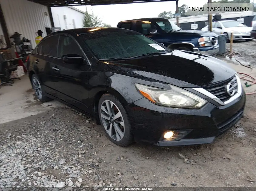 NISSAN ALTIMA 2017, VIN 1N4AL3AP3HC165047