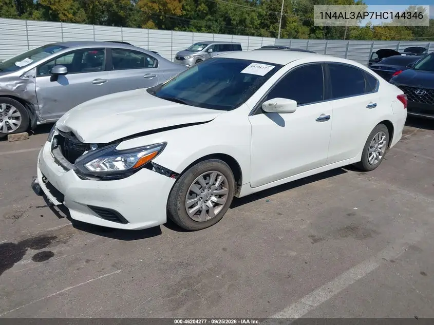 2017 NISSAN ALTIMA VIN 1N4AL3AP7HC144346 — фото 2