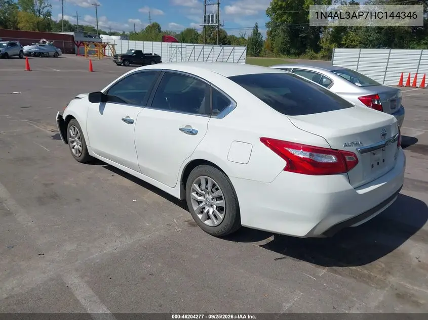 2017 NISSAN ALTIMA VIN 1N4AL3AP7HC144346 — фото 3