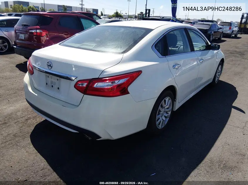 2017 NISSAN ALTIMA VIN 1N4AL3AP9HC248286 — фото 4