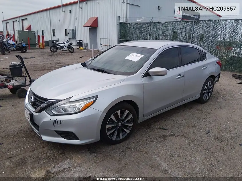 2017 NISSAN ALTIMA VIN 1N4AL3AP7HC209857 — фото 2