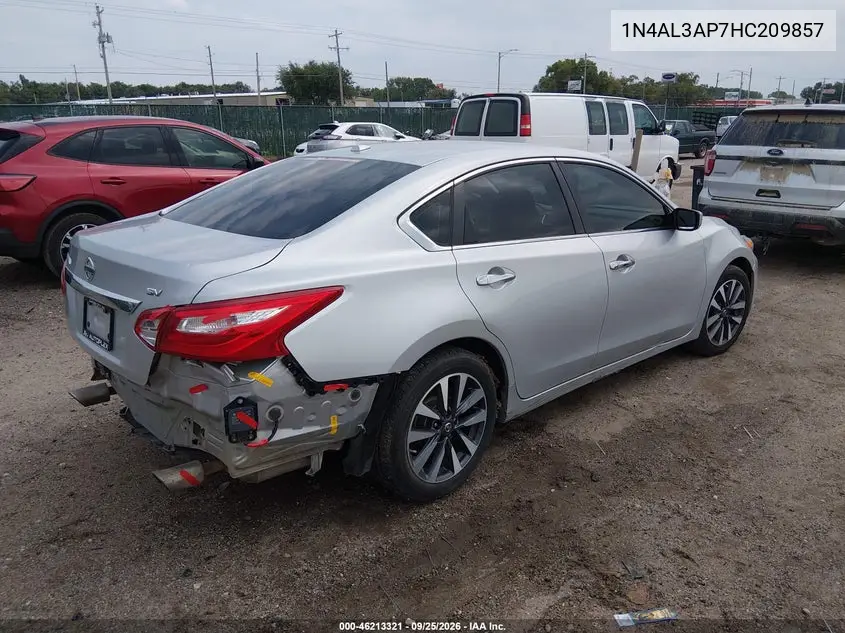 2017 NISSAN ALTIMA VIN 1N4AL3AP7HC209857 — фото 4