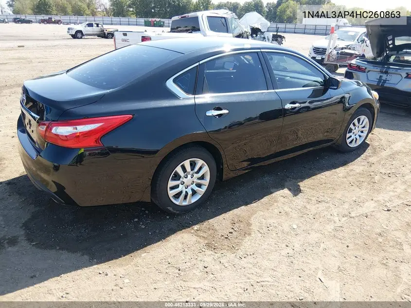 2017 NISSAN ALTIMA VIN 1N4AL3AP4HC260863 — фото 4