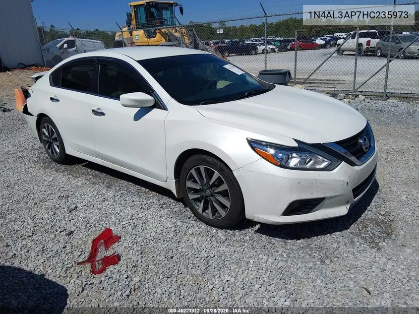 NISSAN ALTIMA 2017, VIN 1N4AL3AP7HC235973