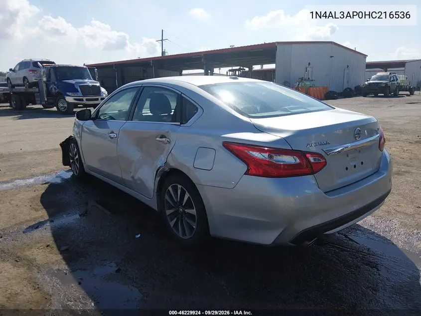 2017 NISSAN ALTIMA VIN 1N4AL3AP0HC216536 — фото 3