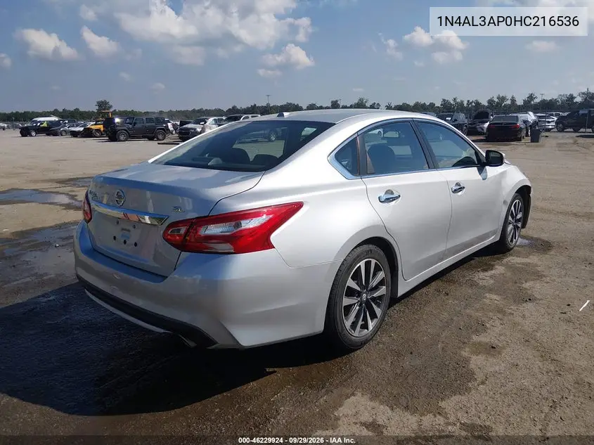 2017 NISSAN ALTIMA VIN 1N4AL3AP0HC216536 — фото 4