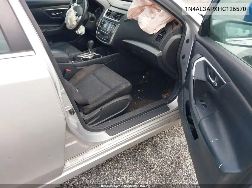 2017 NISSAN ALTIMA VIN 1N4AL3APXHC126570 — фото 5