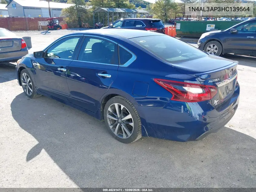 2017 NISSAN ALTIMA VIN 1N4AL3AP3HC139564 — фото 3