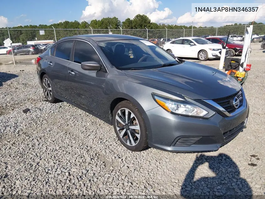 NISSAN ALTIMA 2017, VIN 1N4AL3AP8HN346357