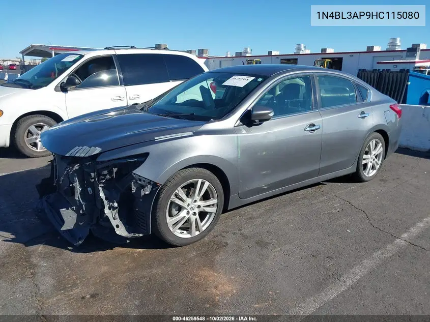 2017 NISSAN ALTIMA VIN 1N4BL3AP9HC115080 — фото 2