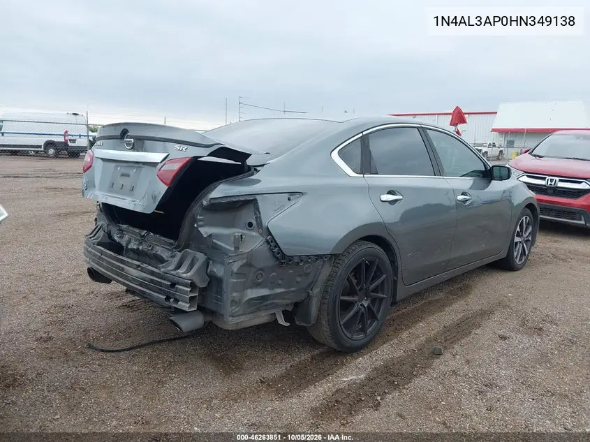 2017 NISSAN ALTIMA VIN 1N4AL3AP0HN349138 — фото 4