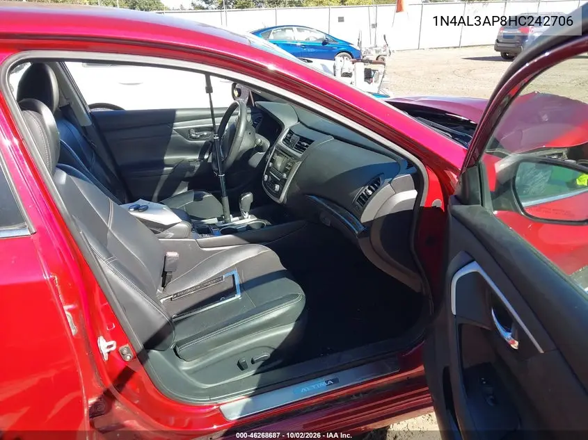 2017 NISSAN ALTIMA VIN 1N4AL3AP8HC242706 — фото 5
