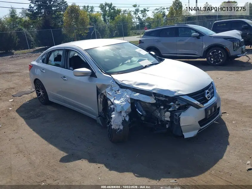 NISSAN ALTIMA 2017, VIN 1N4AL3AP0HC131275