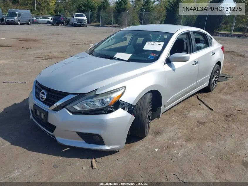2017 NISSAN ALTIMA VIN 1N4AL3AP0HC131275 — фото 2