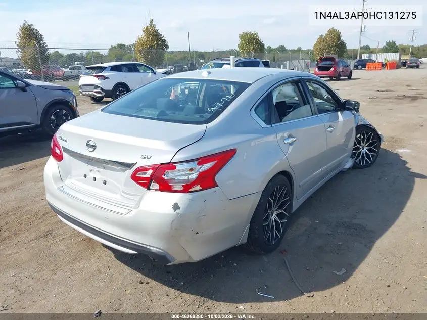2017 NISSAN ALTIMA VIN 1N4AL3AP0HC131275 — фото 4