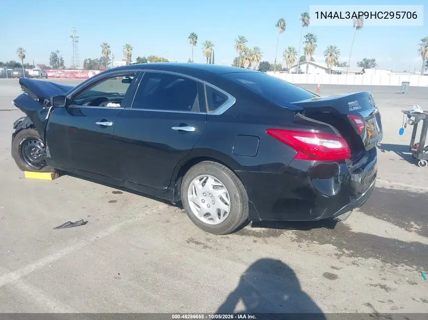 2017 NISSAN ALTIMA VIN 1N4AL3AP9HC295706 — фото 3