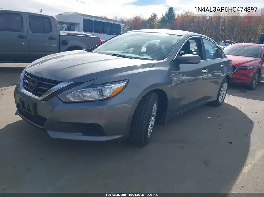 2017 NISSAN ALTIMA VIN 1N4AL3AP6HC474897 — фото 2