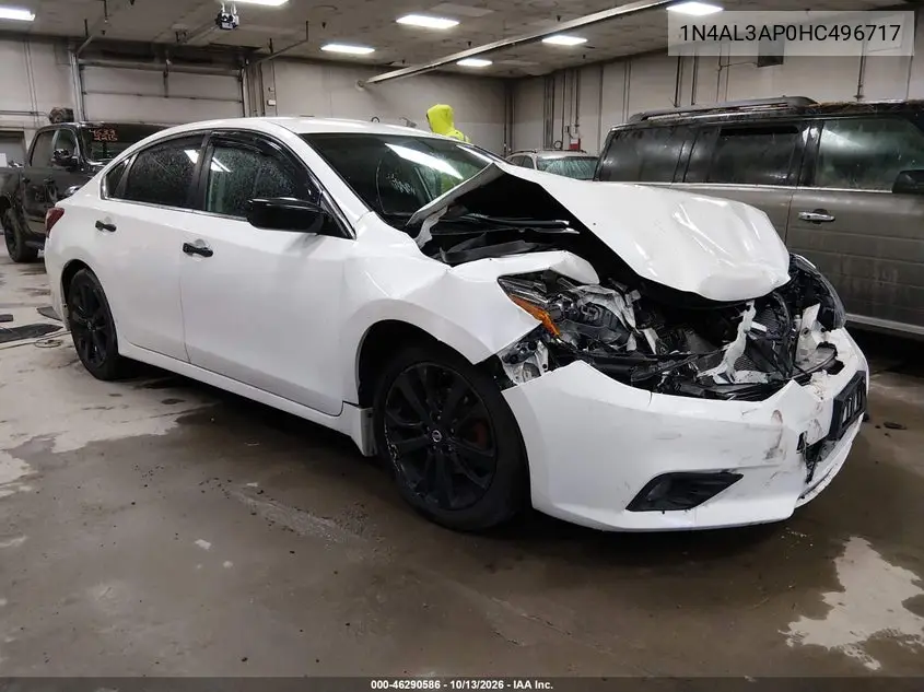 NISSAN ALTIMA 2017, VIN 1N4AL3AP0HC496717