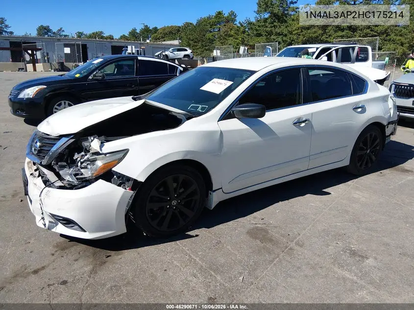 2017 NISSAN ALTIMA VIN 1N4AL3AP2HC175214 — фото 2