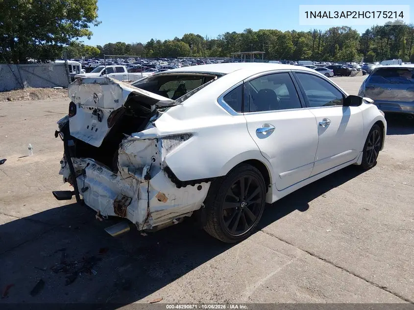 2017 NISSAN ALTIMA VIN 1N4AL3AP2HC175214 — фото 4
