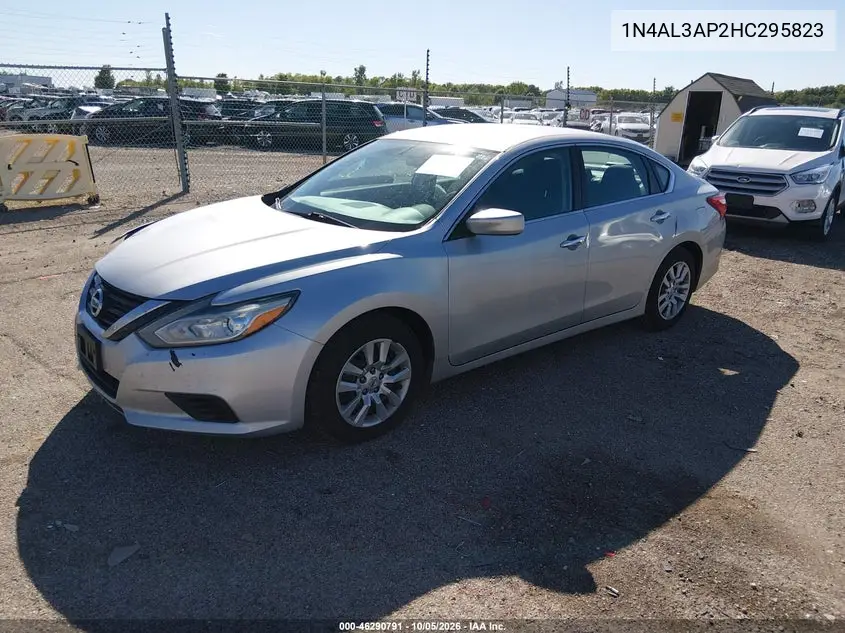 2017 NISSAN ALTIMA VIN 1N4AL3AP2HC295823 — фото 2