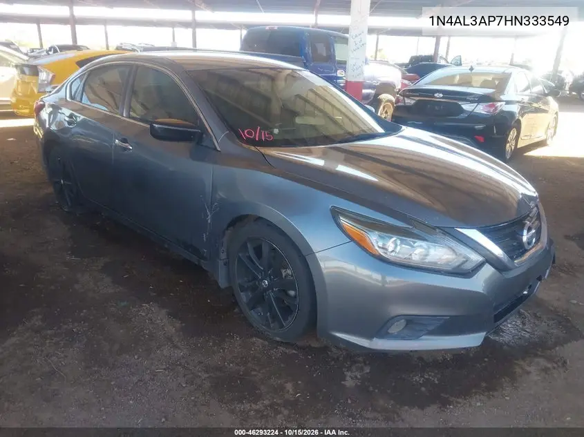 NISSAN ALTIMA 2017, VIN 1N4AL3AP7HN333549