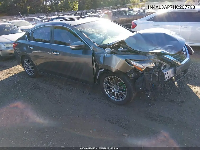 NISSAN ALTIMA 2017, VIN 1N4AL3AP7HC207798