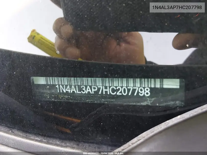 2017 NISSAN ALTIMA VIN 1N4AL3AP7HC207798 — фото 11