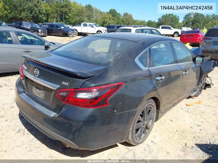 2017 NISSAN ALTIMA VIN 1N4AL3AP4HC242458 — фото 4