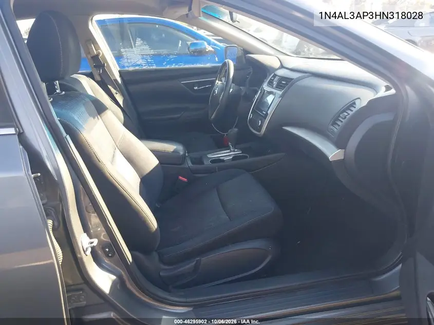 2017 NISSAN ALTIMA VIN 1N4AL3AP3HN318028 — фото 5
