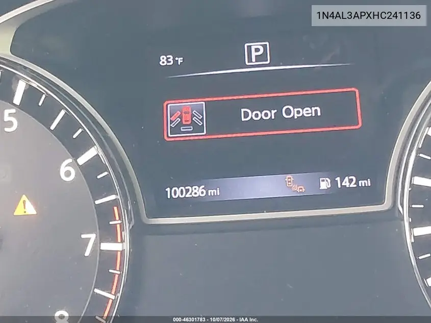 2017 NISSAN ALTIMA VIN 1N4AL3APXHC241136 — фото 14