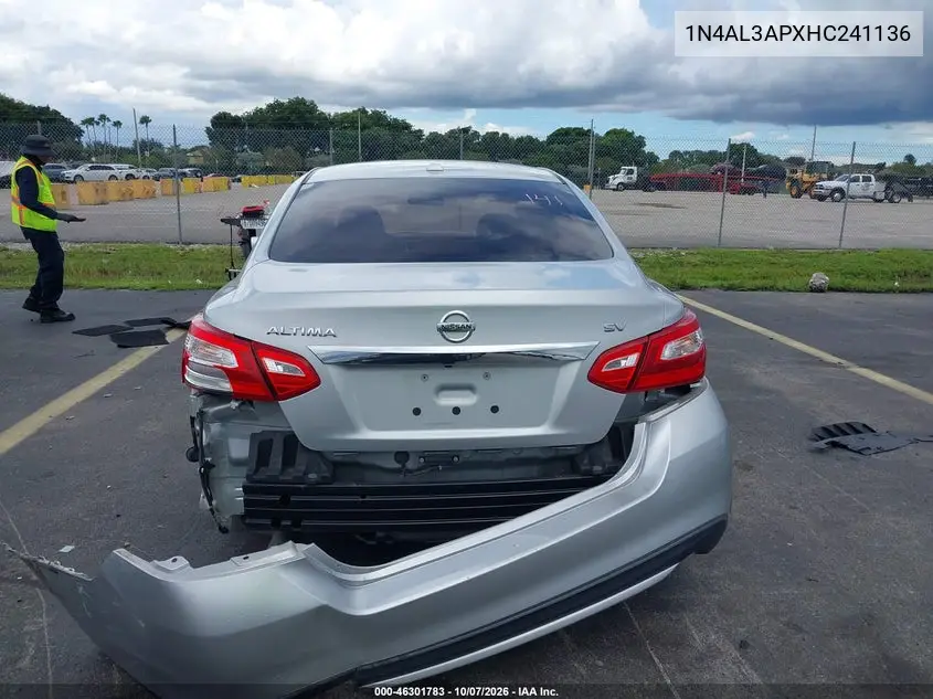 2017 NISSAN ALTIMA VIN 1N4AL3APXHC241136 — фото 15