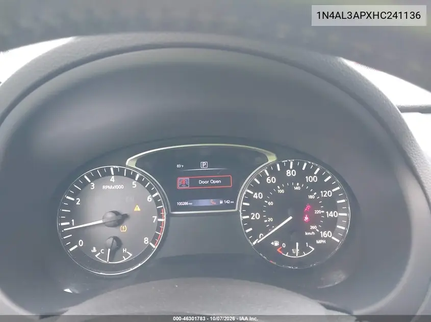 2017 NISSAN ALTIMA VIN 1N4AL3APXHC241136 — фото 7